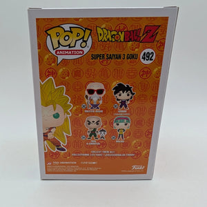 Funko Pop Vinyl Dragon Ball Z 492 Super Saiyan 3 Goku 2018 FRENLY BRICKS - Open 7 Days