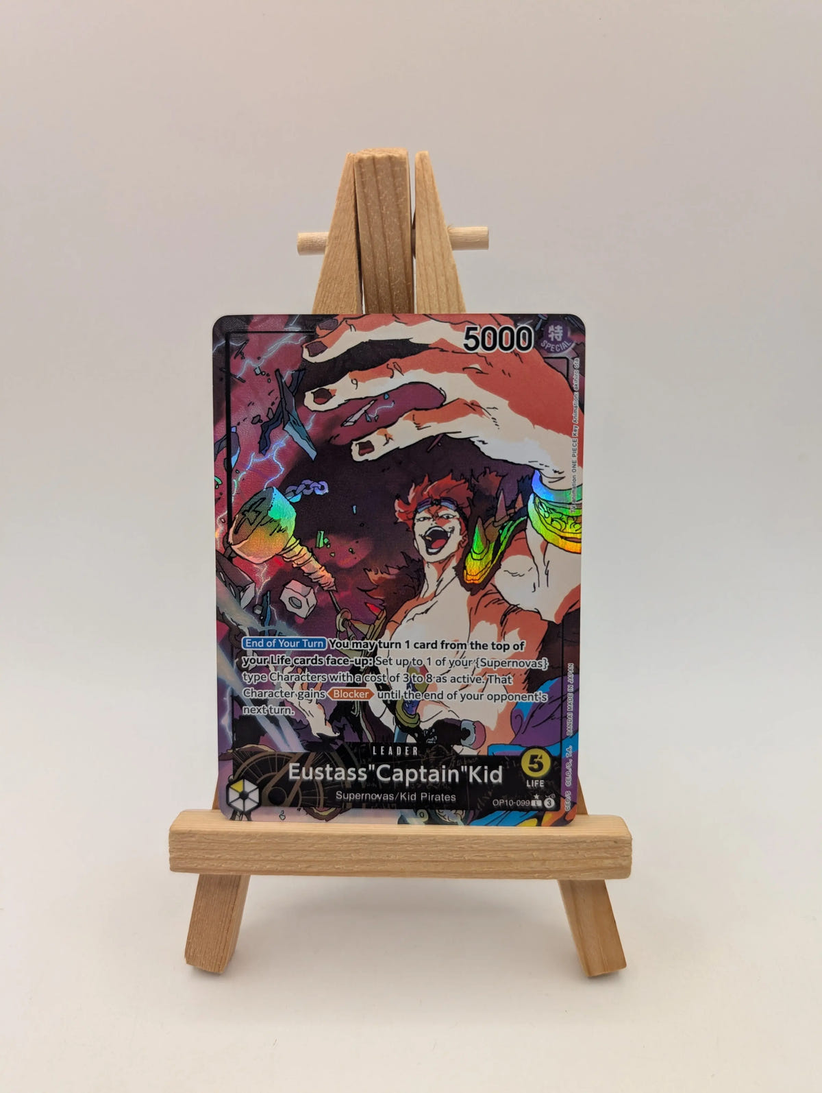Eustass “ Captain” Kid OP10-099 Royal Blood Leader One Piece TCG FRENLY BRICKS - Open 7 Days image 1