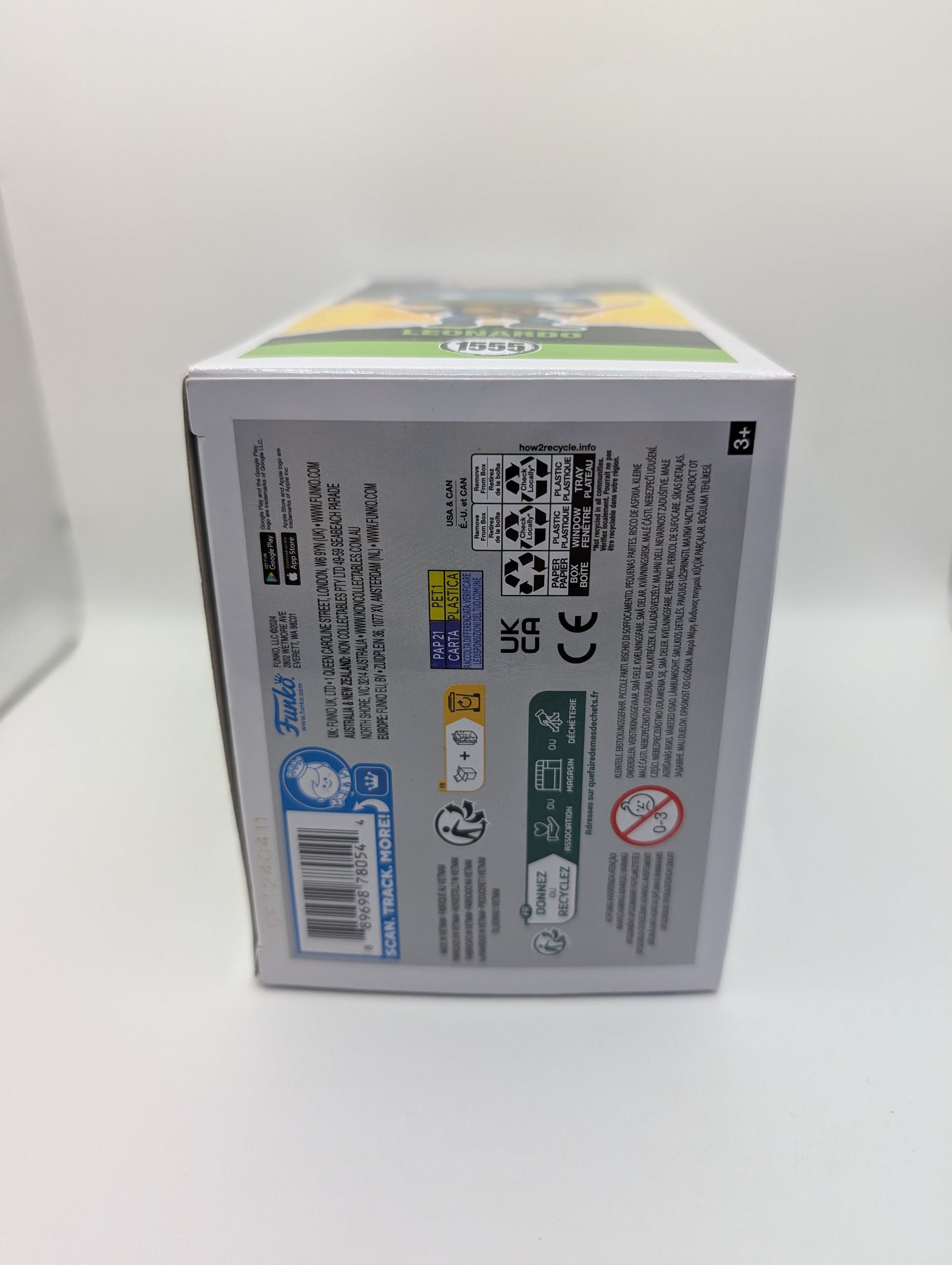 Teenage Mutant Ninja Turtles-Leonardo with Training Swords Pop!Vinyl Figure#1555 FRENLY BRICKS - Open 7 Days