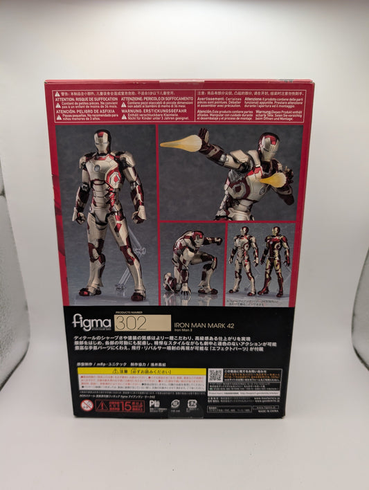 Figma 302 Iron Man Mark 42 Action Figure in box FRENLY BRICKS - Open 7 Days