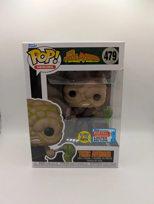 Funko Pop! Heroes Vinyl Figure The Toxic Avenger 479 Glows In The Dark FRENLY BRICKS - Open 7 Days