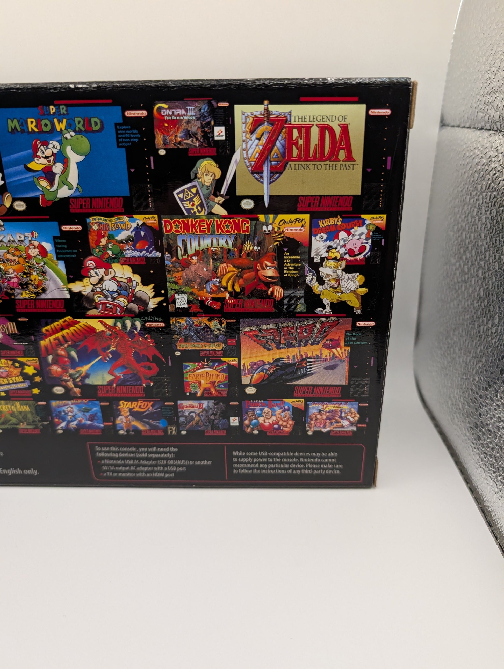 Nintendo Classic Mini: Super Nintendo Entertainment System- Grey - Pal FRENLY BRICKS - Open 7 Days