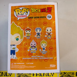 Funko Pop! Vinyl Dragonball Z - Blue Chrome SUPER SAIYAN VEGETA #154 - 2018 Fall FRENLY BRICKS - Open 7 Days