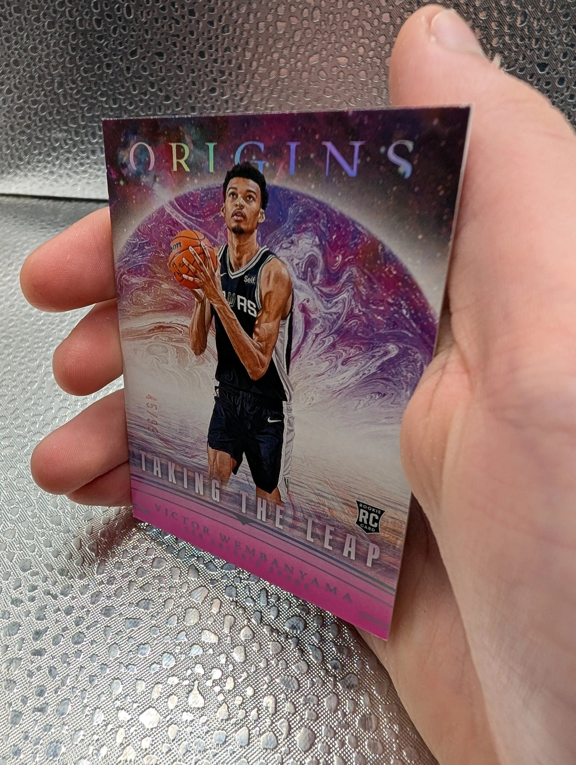 Victor Wembanyama Origins Taking The Leap RC 45/99 Panini FRENLY BRICKS - Open 7 Days