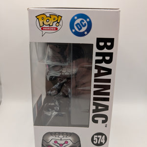 Funko Pop! DC Superman Brainiac #574 NYCC 2025 Shared Sticker