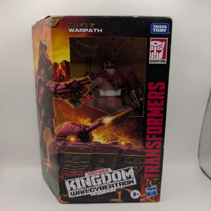 Transformers Generations WFC Kingdom Deluxe WFC-K6 Warpath Action Figure Toy FRENLY BRICKS - Open 7 Days