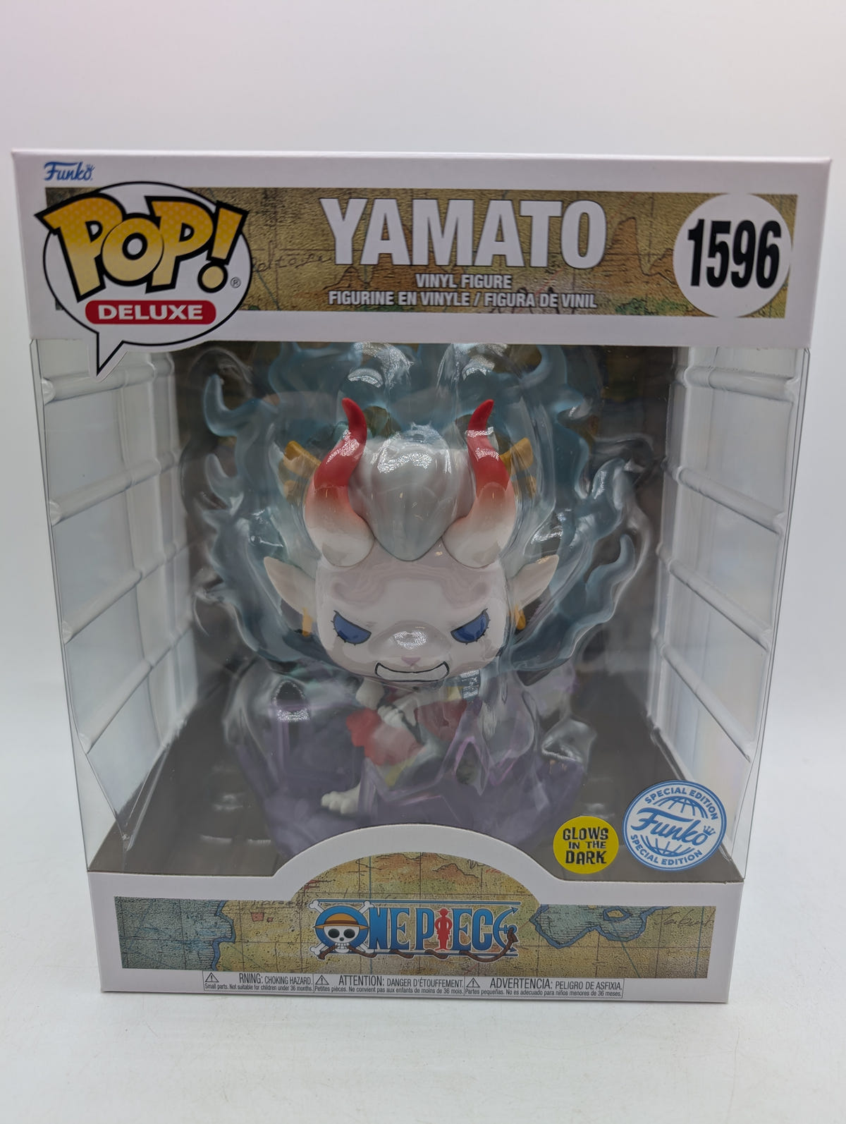 Funko Pop! Deluxe One Piece Yamato Glow In The Dark Vinyl Figure #1596 image 1