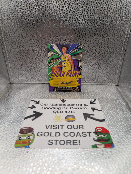 SP 2022-23 Court Kings - Fresh Paint #FP-MCL Max Christie /25 AUTO FRENLY BRICKS - Open 7 Days