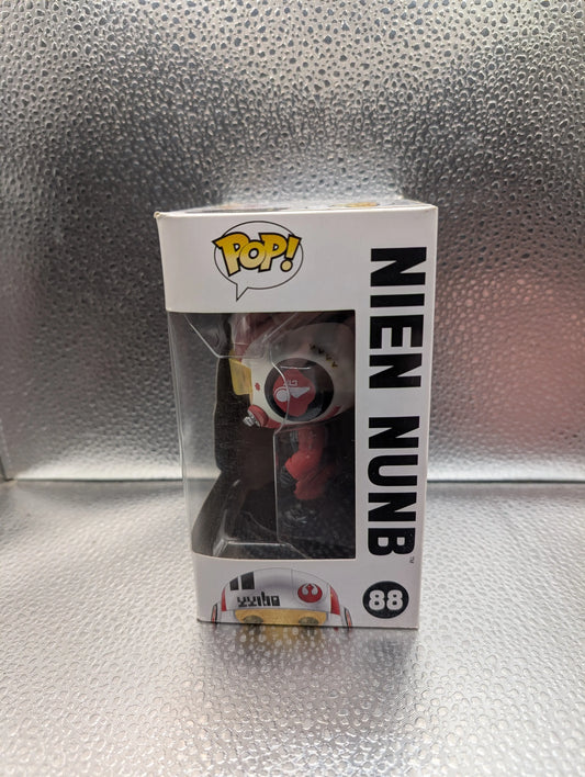 FUNKO Pop Vinyl Nien Nunb Star Wars #88 FRENLY BRICKS - Open 7 Days