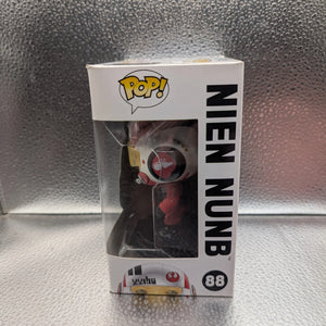 FUNKO Pop Vinyl Nien Nunb Star Wars #88 FRENLY BRICKS - Open 7 Days