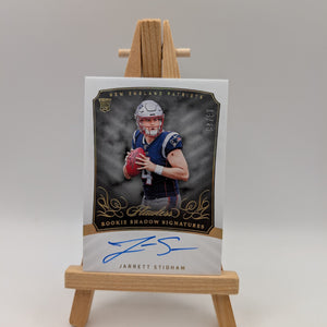 2019 Flawless Jarrett Stidham RC Shadow Signatures Gold ON CARD Auto /25 RSS-JS