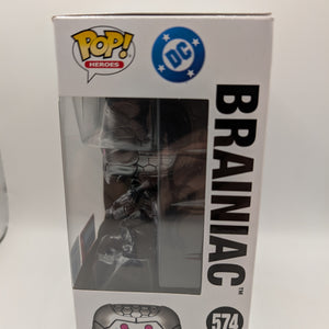 Funko Pop! DC Superman Brainiac #574 NYCC 2025 Shared Sticker