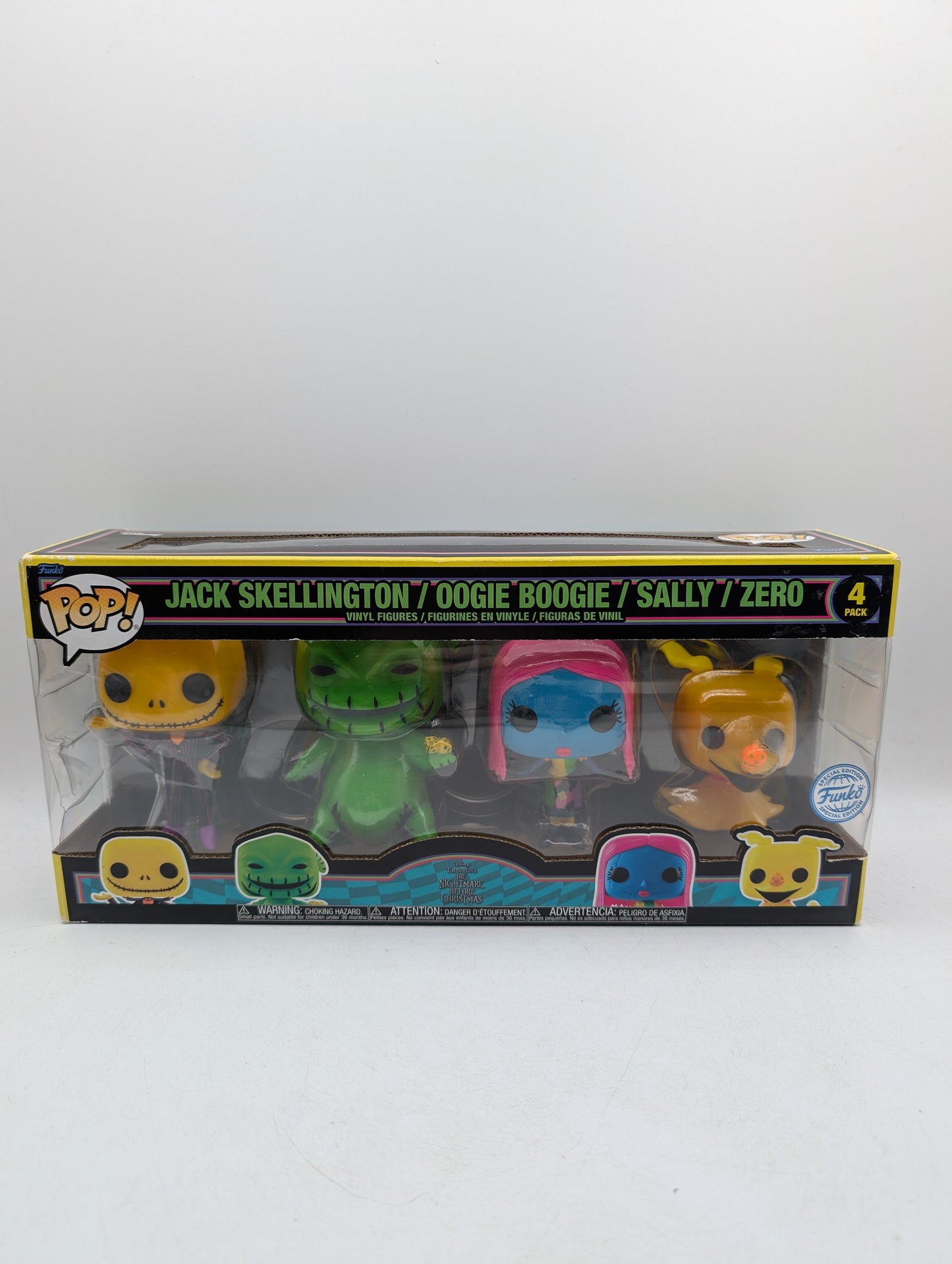 Funko POP! Nightmare Before Christmas Exclusive 5-Pack Glow in the Dark