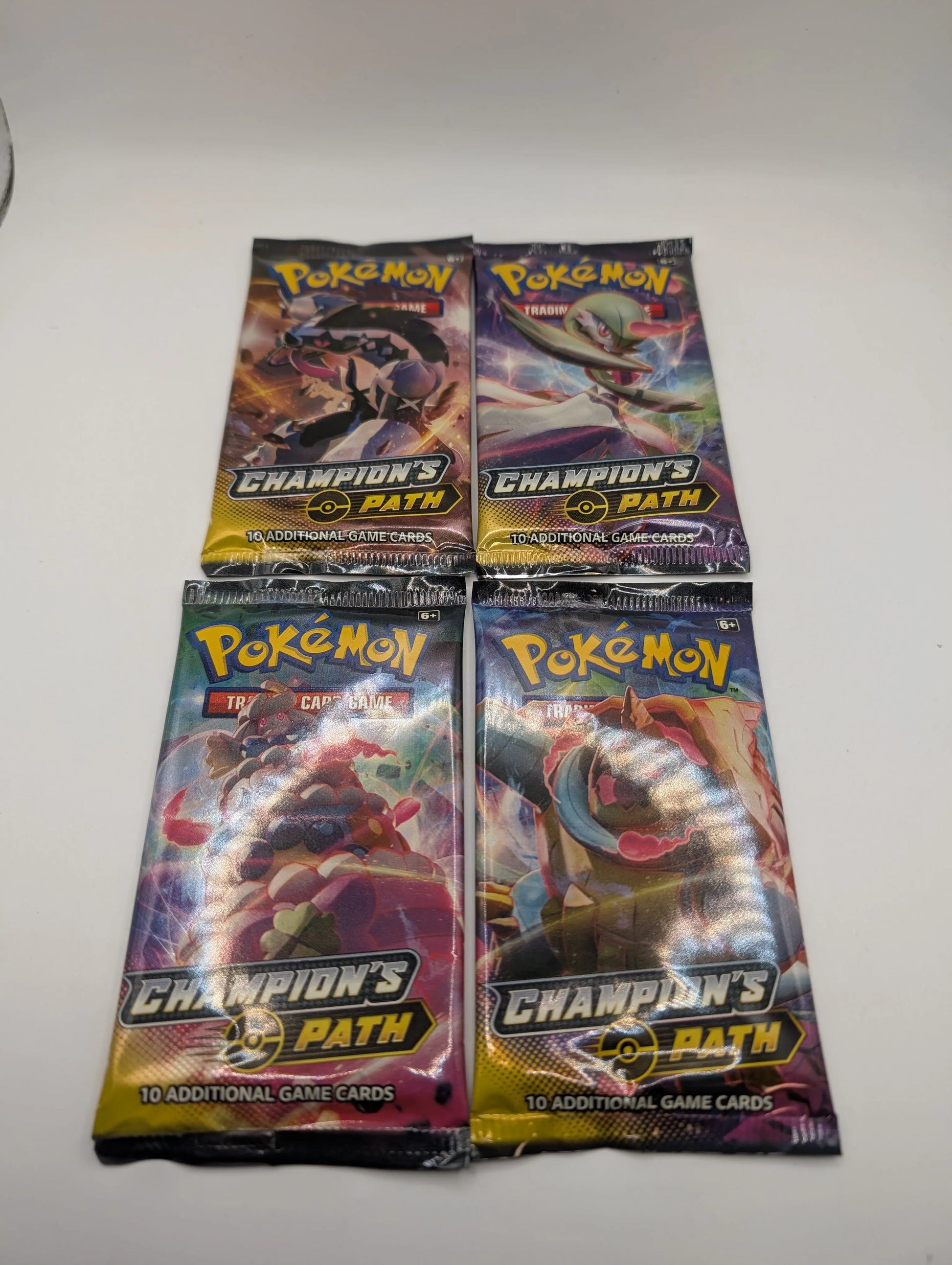 Pokémon TCG - Champions Path Booster Pack x4 - Art Set Sealed image 1