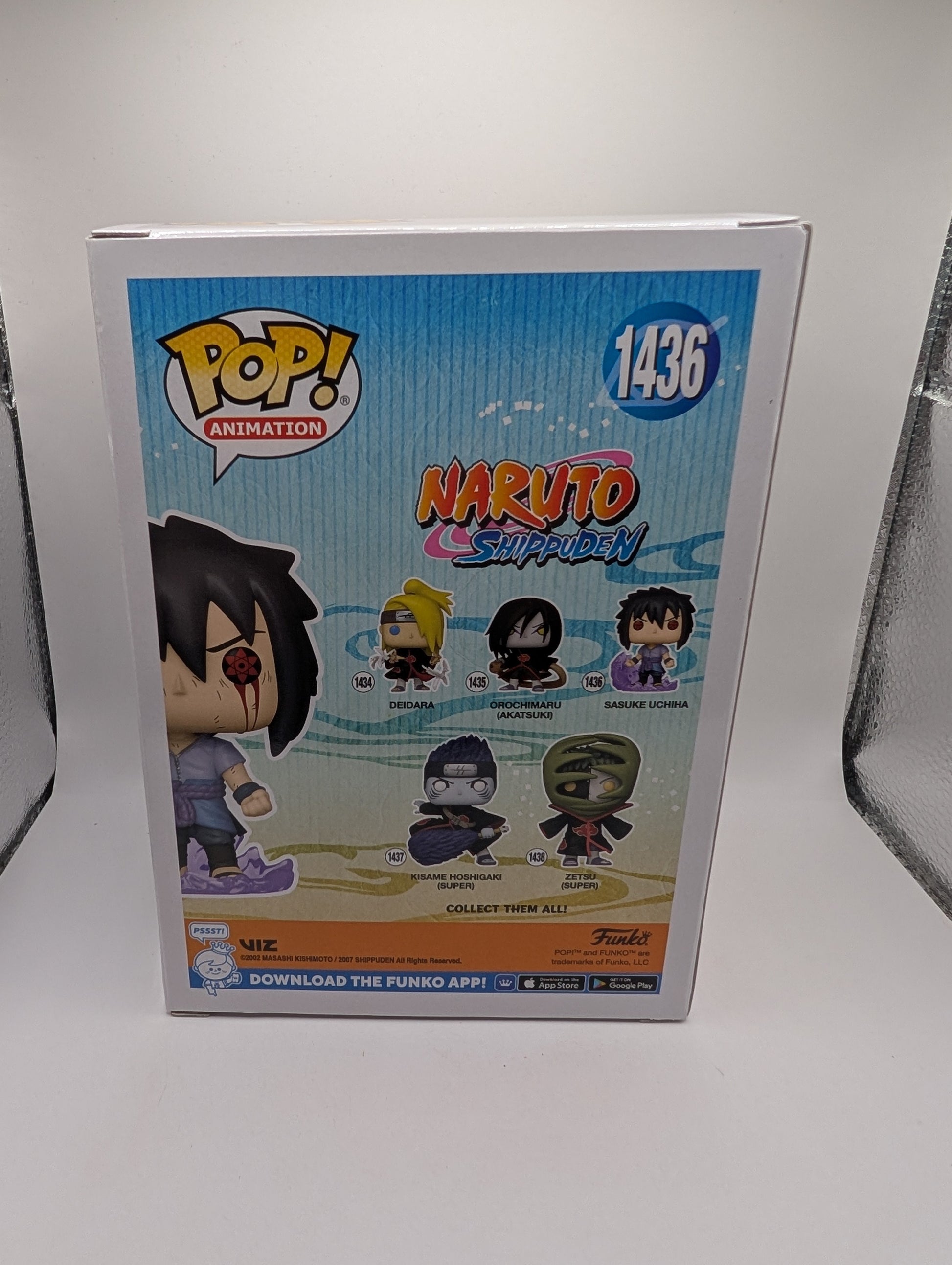 Funko Pop! Sasuke Uchiha *GITD* Amaterasu 1436 FRENLY BRICKS - Open 7 Days