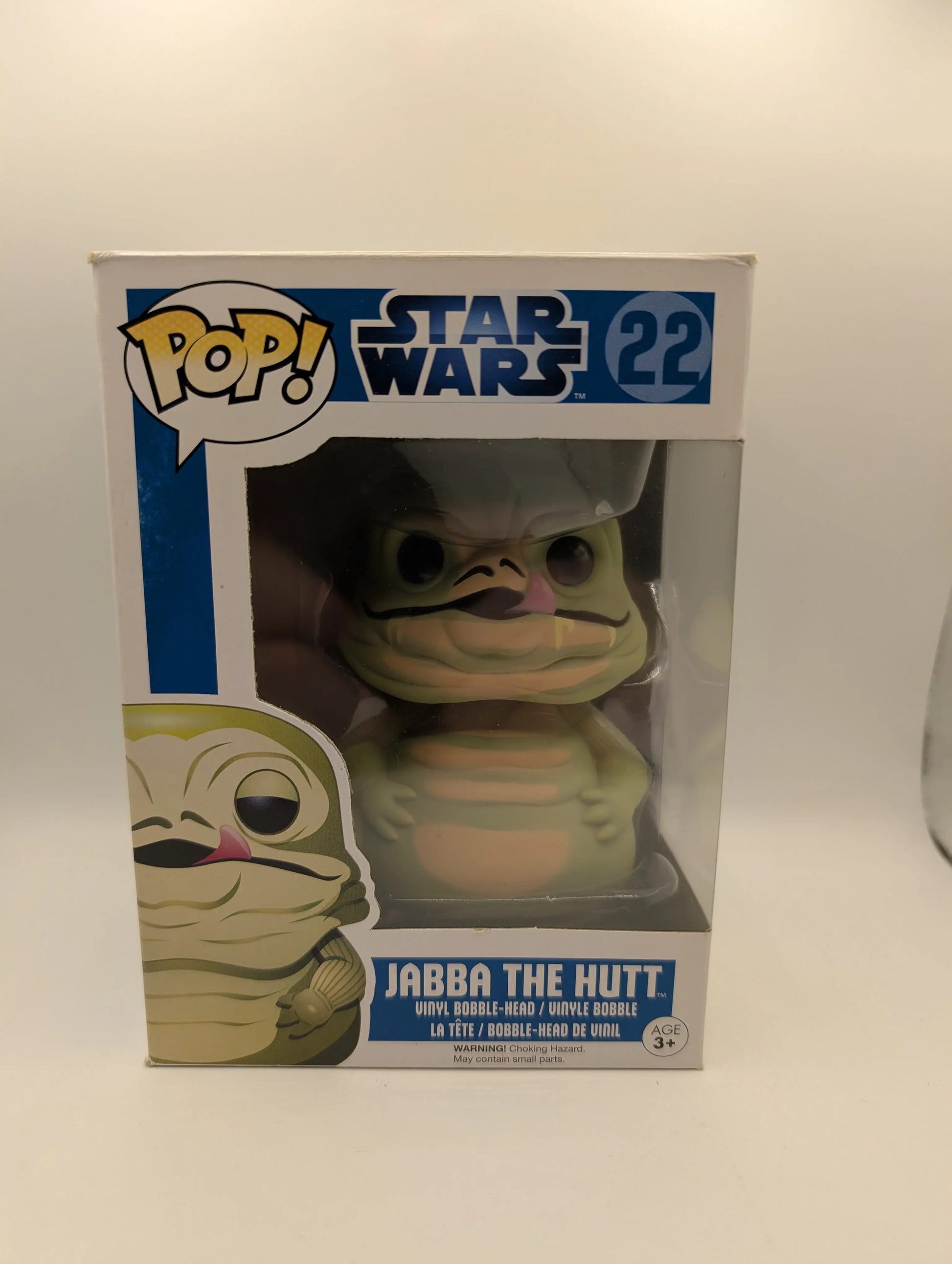 Star Wars - Jabba The Hutt #22 Blue Box 2017 Funko Pop Vinyl Figure FRENLY BRICKS - Open 7 Days image 1