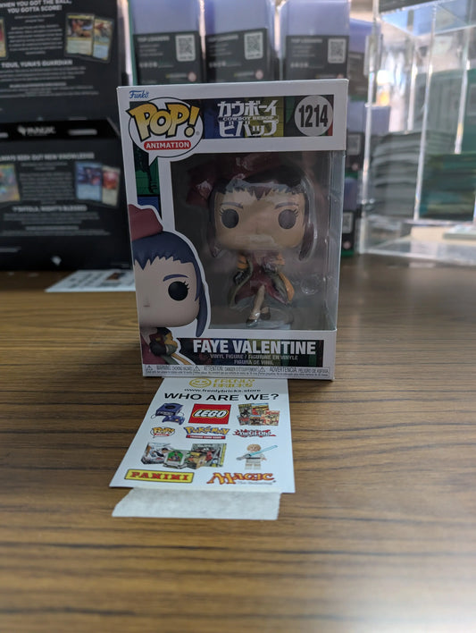 FUNKO Pop Vinyl Faye Valentine #1214 FRENLY BRICKS - Open 7 Days