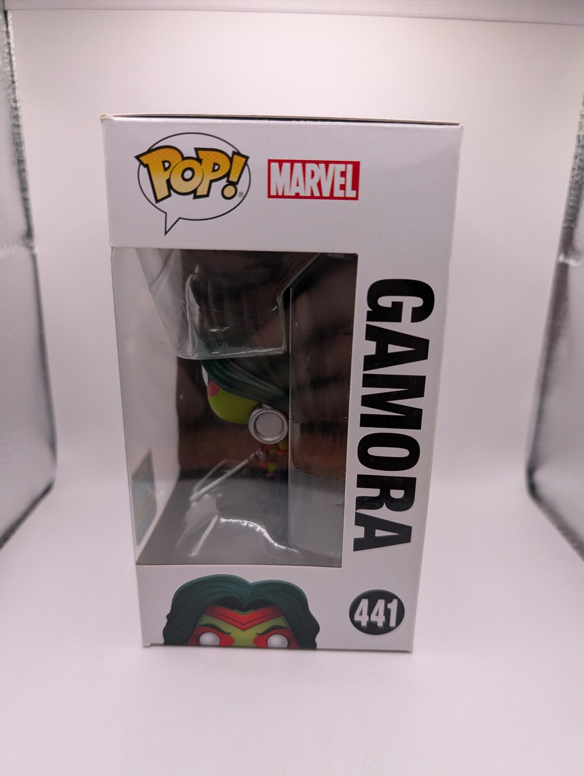 Marvel Funko Pop Vinyl - Gamora - No. 441 - SDCC Exclusive - Free Protector FRENLY BRICKS - Open 7 Days