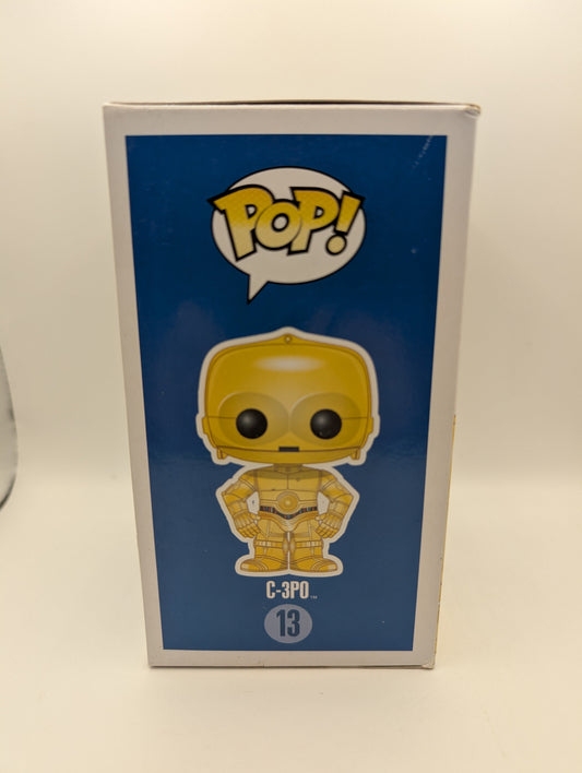FUNKO Pop!: Star Wars - C3PO Vinyl Bobblehead #13 FRENLY BRICKS - Open 7 Days