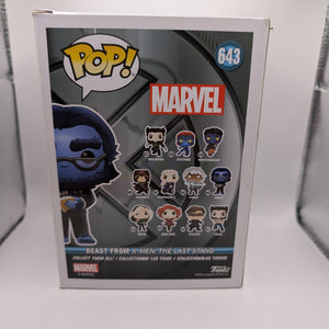 Funko POP! Marvel: Beast (Flocked) #643 X-Men: The Last Stand FRENLY BRICKS - Open 7 Days