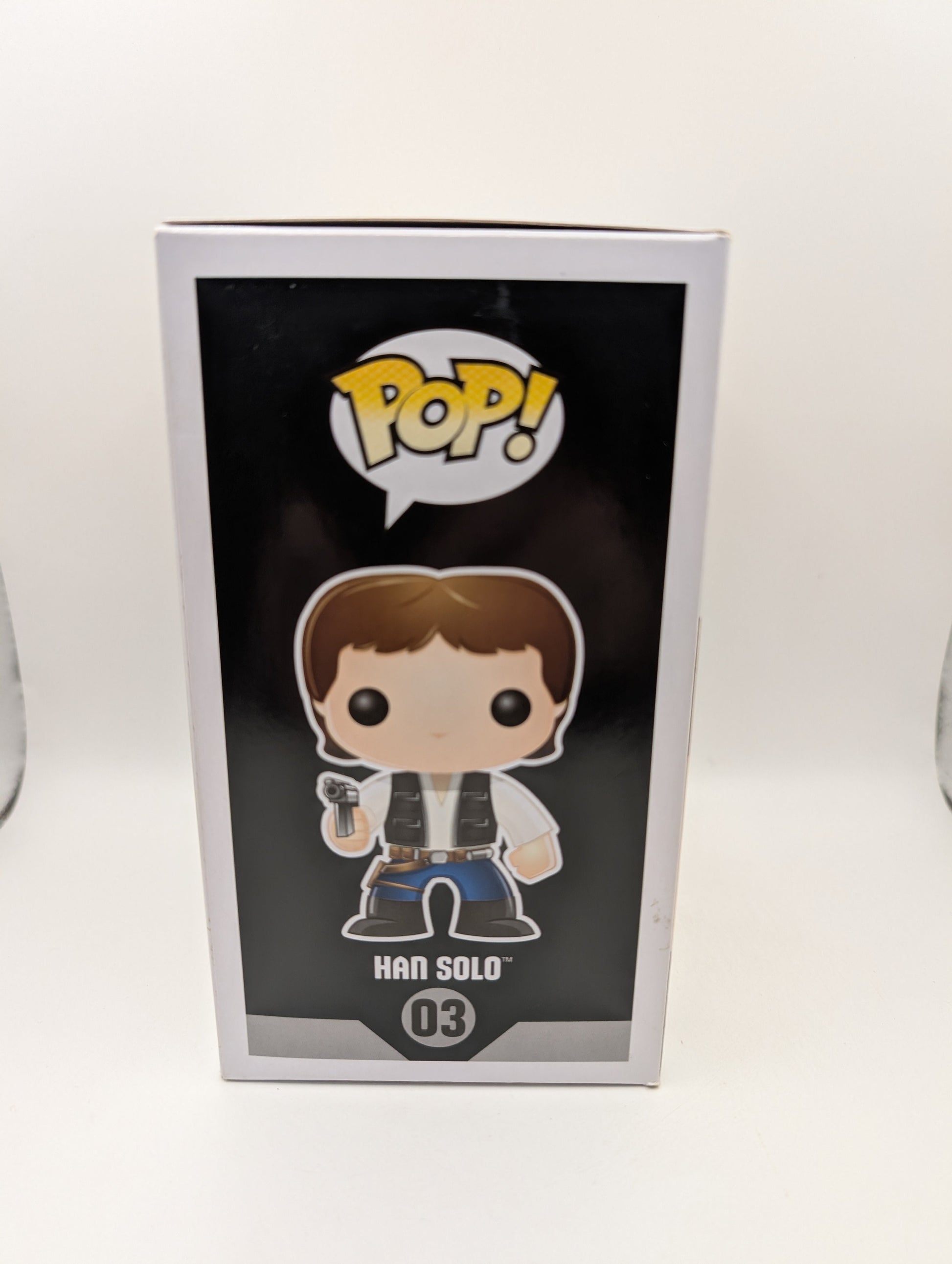 Funko Pop! Vinyl Han Solo 03 Star Wars 2015 Black Box Vaulted Pop FRENLY BRICKS - Open 7 Days