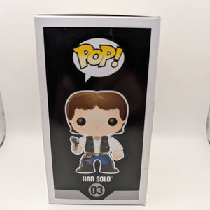 Funko Pop! Vinyl Han Solo 03 Star Wars 2015 Black Box Vaulted Pop FRENLY BRICKS - Open 7 Days