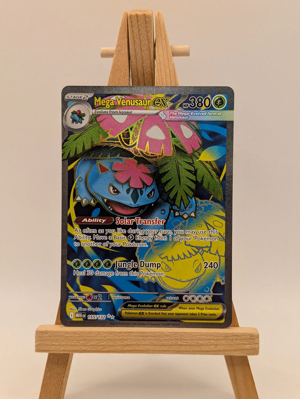 Mega Venusaur ex - Mega Evolution 155/132 - Ultra Rare - Pokémon TCG FRENLY BRICKS - Open 7 Days image 2