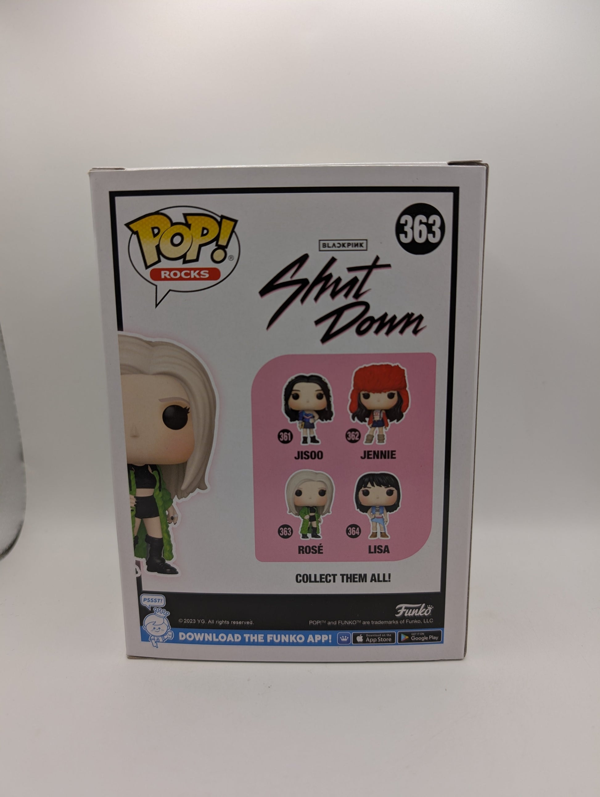 Funko POP! Rocks BlackPink Rose #363 Black Pink K-Pop Vinyl Figure FRENLY BRICKS - Open 7 Days