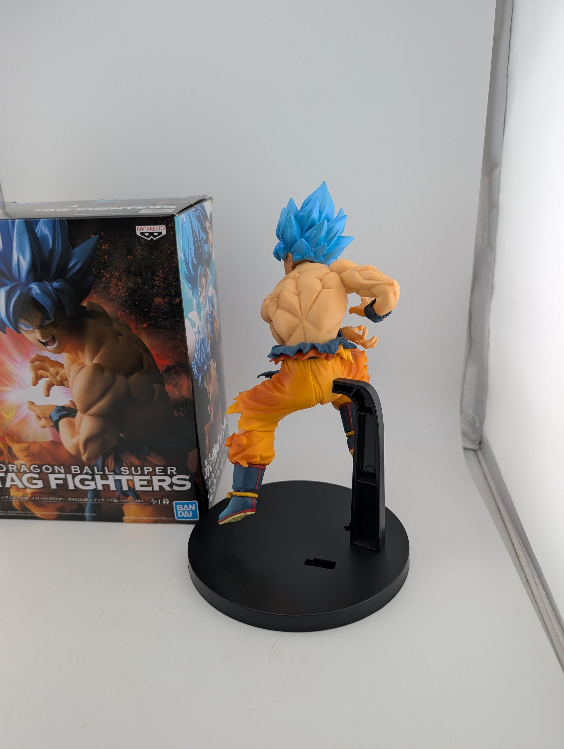 Bandai Banpresto Dragon Ball Super Tag Fighters SSGSS Goku Son ex display FRENLY BRICKS - Open 7 Days