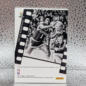 2021-22 Panini Noir Oscar Robertson Freeze Frame Signatures Auto Autograph /49 FRENLY BRICKS - Open 7 Days