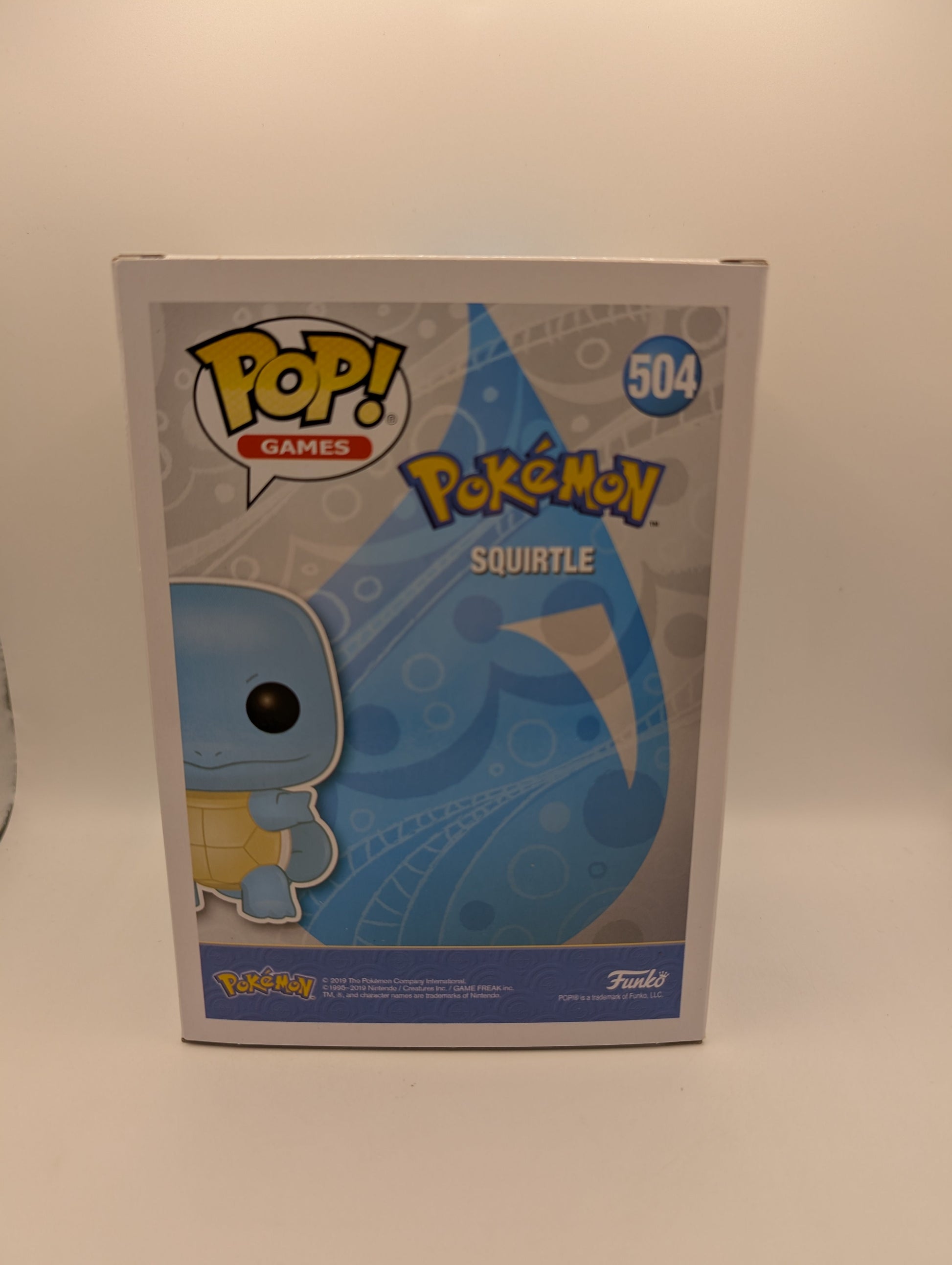 Funko Pop! Pokémon: #504 SQUIRTLE (Flocked) *VAULTED* FRENLY BRICKS - Open 7 Days