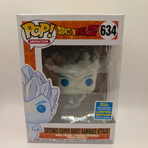 Funko Pop Gotenks Super Ghost Kamikaze Attack # 634 Dragon Ball Z SDCC 2019 FRENLY BRICKS - Open 7 Days