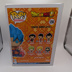Funko Pop Animation! Dragon Ball Super #1256 SSGSS Goku Kaio-Ken FRENLY BRICKS - Open 7 Days