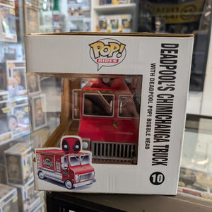 Funko Pop Rides #10 Deadpool's Chimichanga Truck 2015 NYCC Limited 3000 Pieces FRENLY BRICKS - Open 7 Days