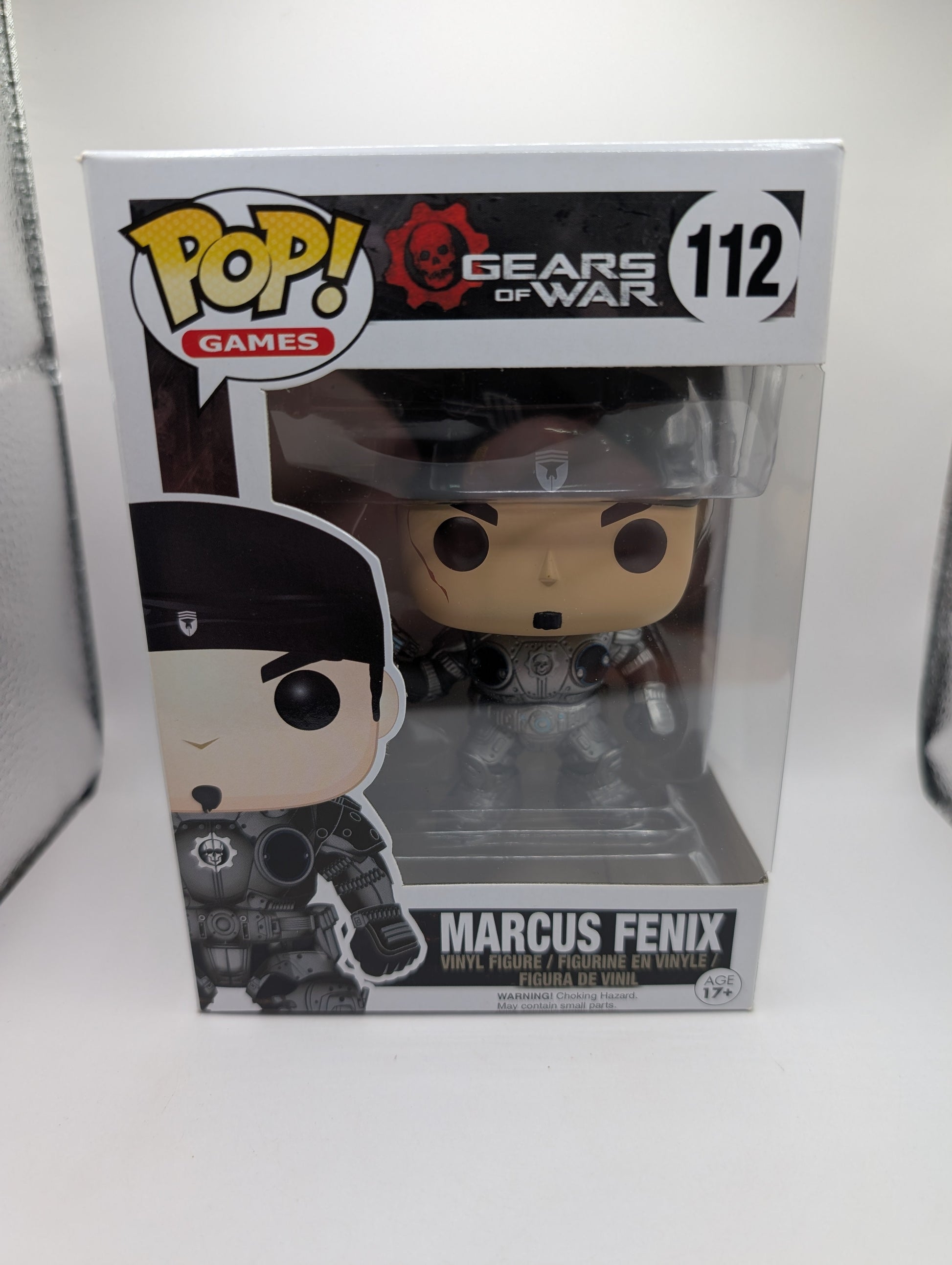 Gears of War Funko Pop Vinyl Figure - Marcus Fenix # 112 FRENLY BRICKS - Open 7 Days