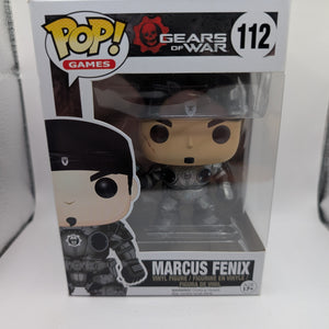Gears of War Funko Pop Vinyl Figure - Marcus Fenix # 112 FRENLY BRICKS - Open 7 Days