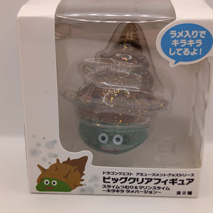 Dragon Quest Slime Tsumuri Green Clear Sparkly Ver. Figure 6cm Square Enix FRENLY BRICKS - Open 7 Days