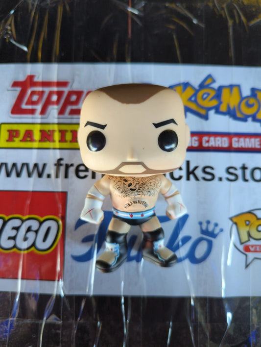 CM Punk Funko Pop WWE 02 Vinyl Wrestling AEW Retired Loose No Box FRENLY BRICKS - Open 7 Days