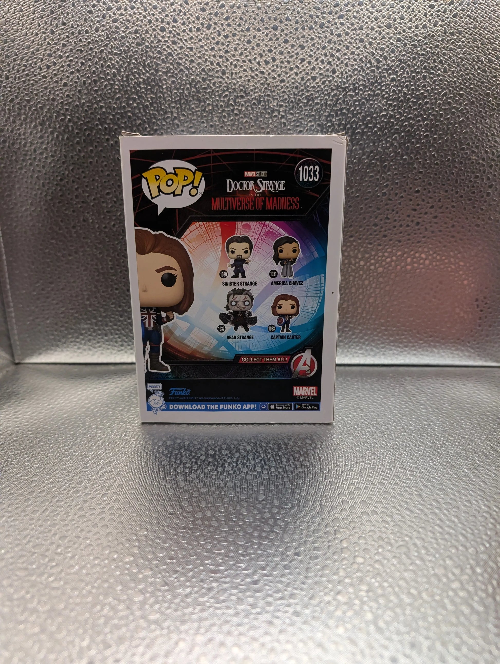 FUNKO Pop Vinyl Captain Carter FRENLY BRICKS - Open 7 Days