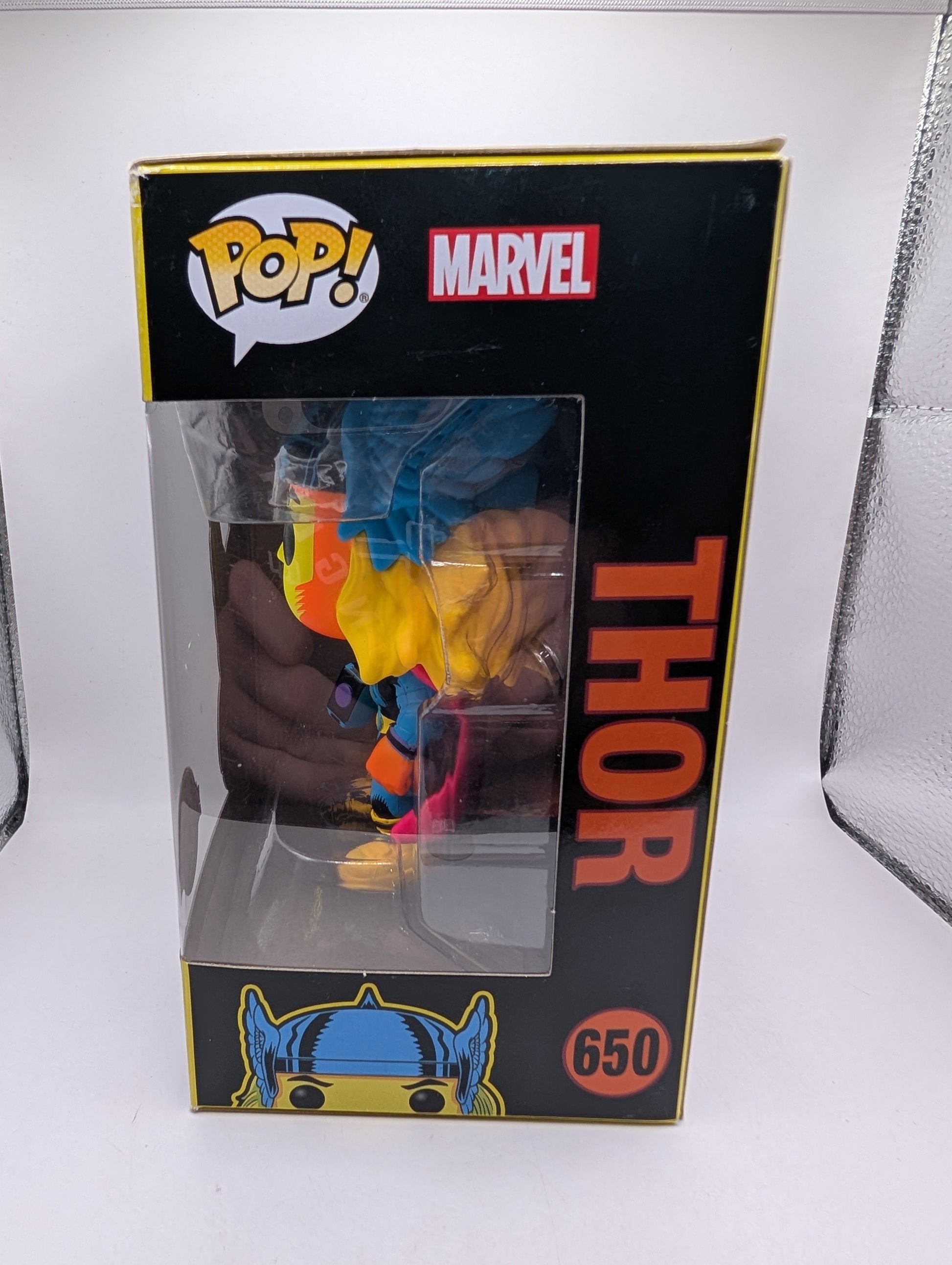 Thor Funko POP! Vinyl #650 NEW Marvel Black Light Special Edition FRENLY BRICKS - Open 7 Days