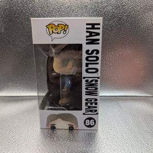 FUNKO Pop Vinyl Han Solo Star Wars #86 FRENLY BRICKS - Open 7 Days