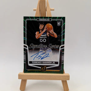Terrence Shannon Jr. [Green Laser] #76 2024 Panini Donruss Signature Rookie FRENLY BRICKS - Open 7 Days