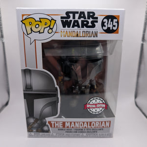 FUNKO POP! VINYL - The Mandalorian - #345 - Star Wars FRENLY BRICKS - Open 7 Days