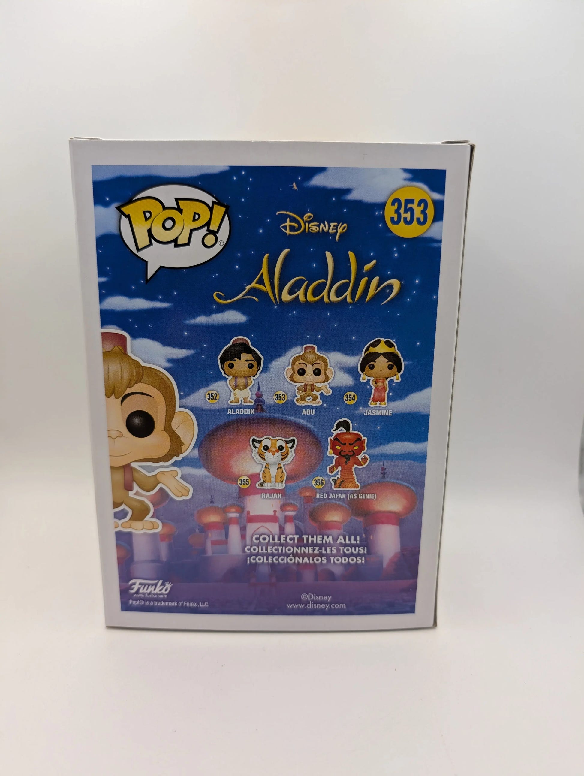 ABU #353 FUNKO POP VINYL FIGURE DISNEY ALADDIN FRENLY BRICKS - Open 7 Days image 3