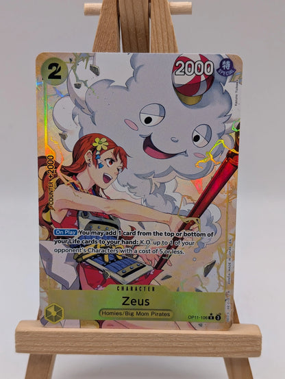 One Piece Card Game CCG TCG Zeus OP11-106 R Rare Alt Alternate FRENLY BRICKS - Open 7 Days