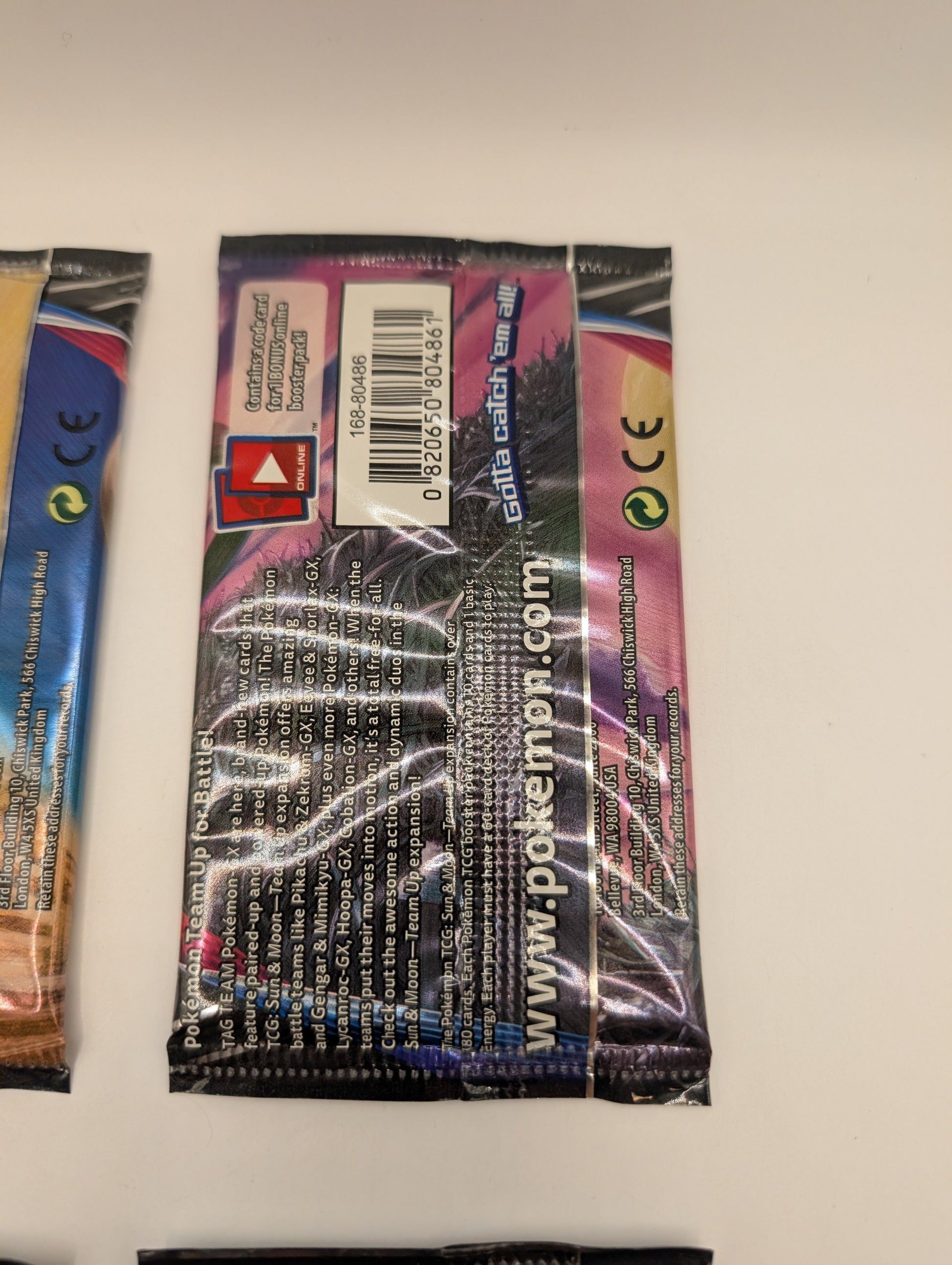 Pokemon TCG Sun & Moon Team Up 4 Booster Packs - Art Set FRENLY BRICKS - Open 7 Days