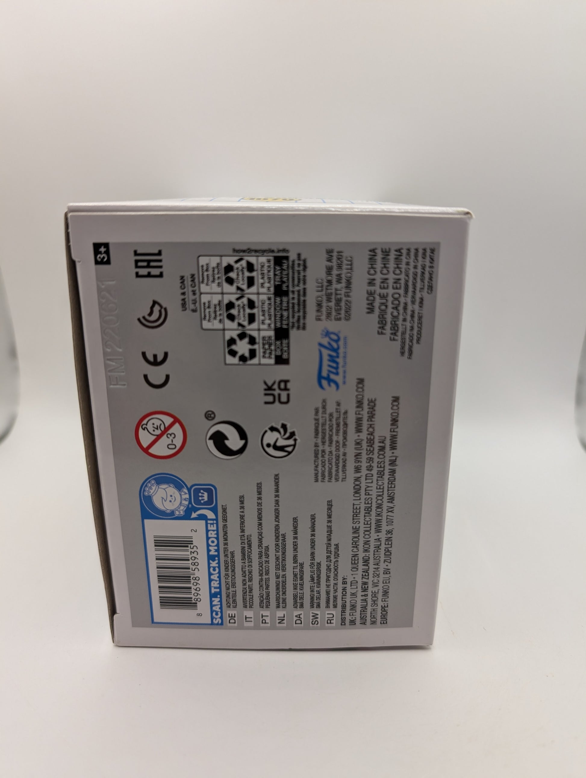 Funko Pop! Special Ed Cartoon Network #1070 Courage the Cowardly Dog Flocked