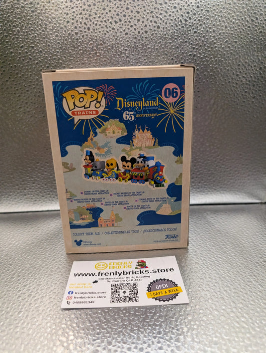 Disneyland 65th Anniversary - Minnie Train Carriage US Exclusive Pop! Vinyl 06 FRENLY BRICKS - Open 7 Days