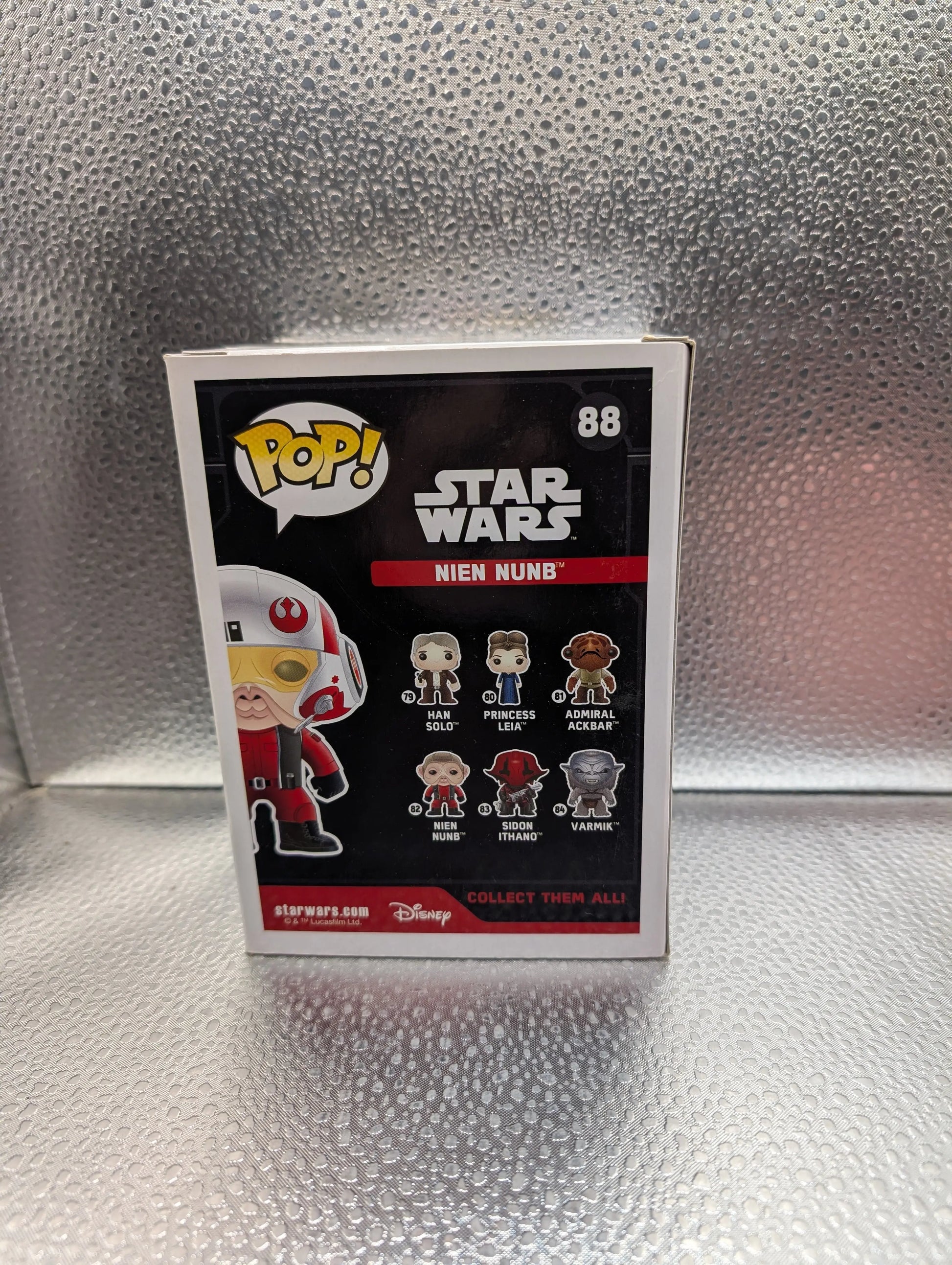 FUNKO Pop Vinyl Nien Nunb Star Wars #88 FRENLY BRICKS - Open 7 Days