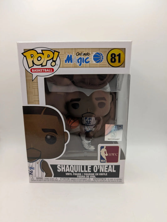 Funko Pop! Basketball NBA Orlando Magic Shaquille O’Neal #81 Vinyl Figure FRENLY BRICKS - Open 7 Days